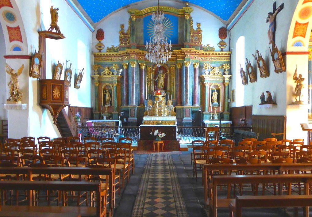 Eglise Sainte Eulalie de Lescun景点图片