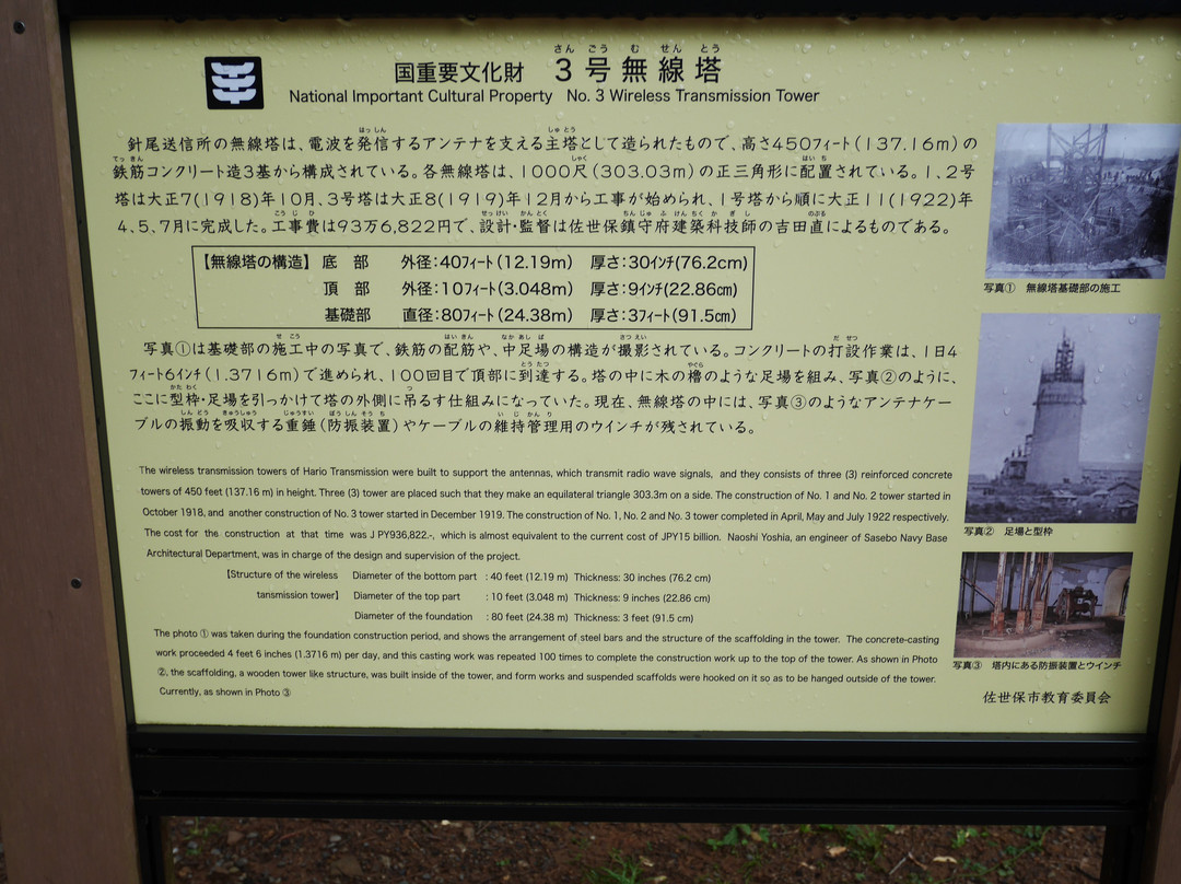 Hario Radio Tower-佐世保市必去景点