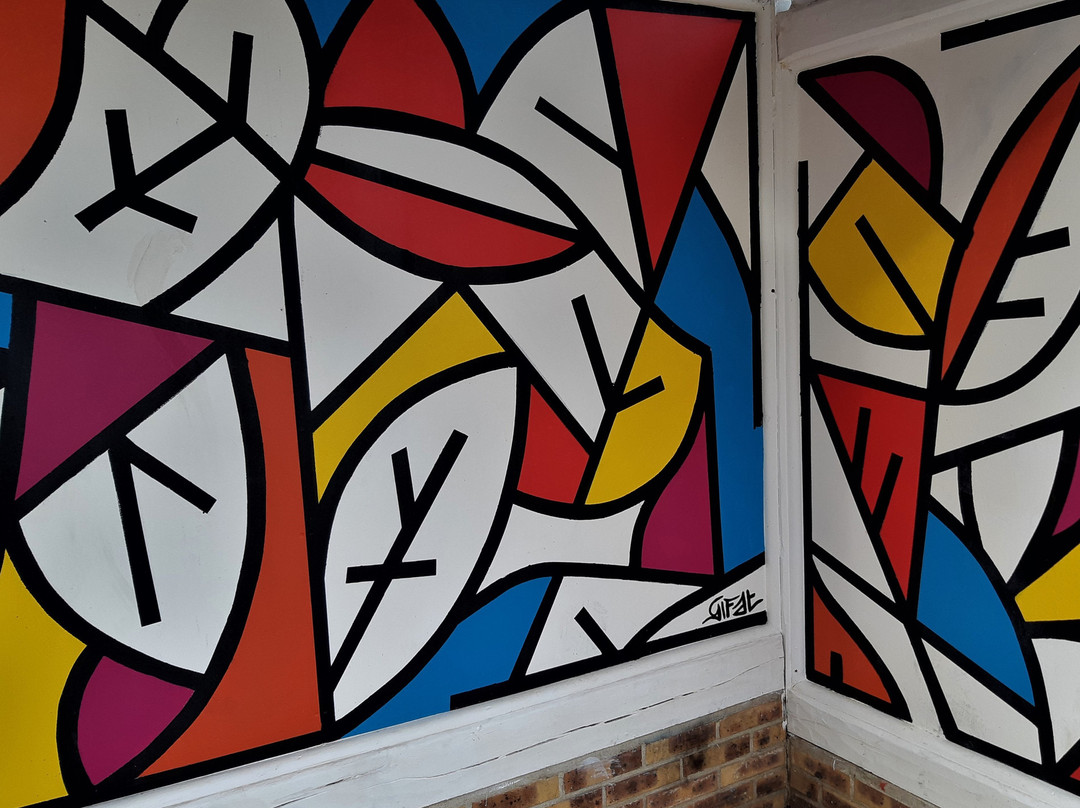 Fresque "Abri bus 1"景点图片