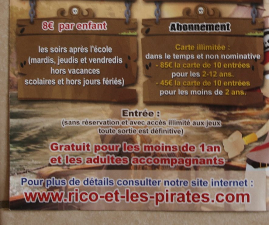 Rico et les Pirates景点图片