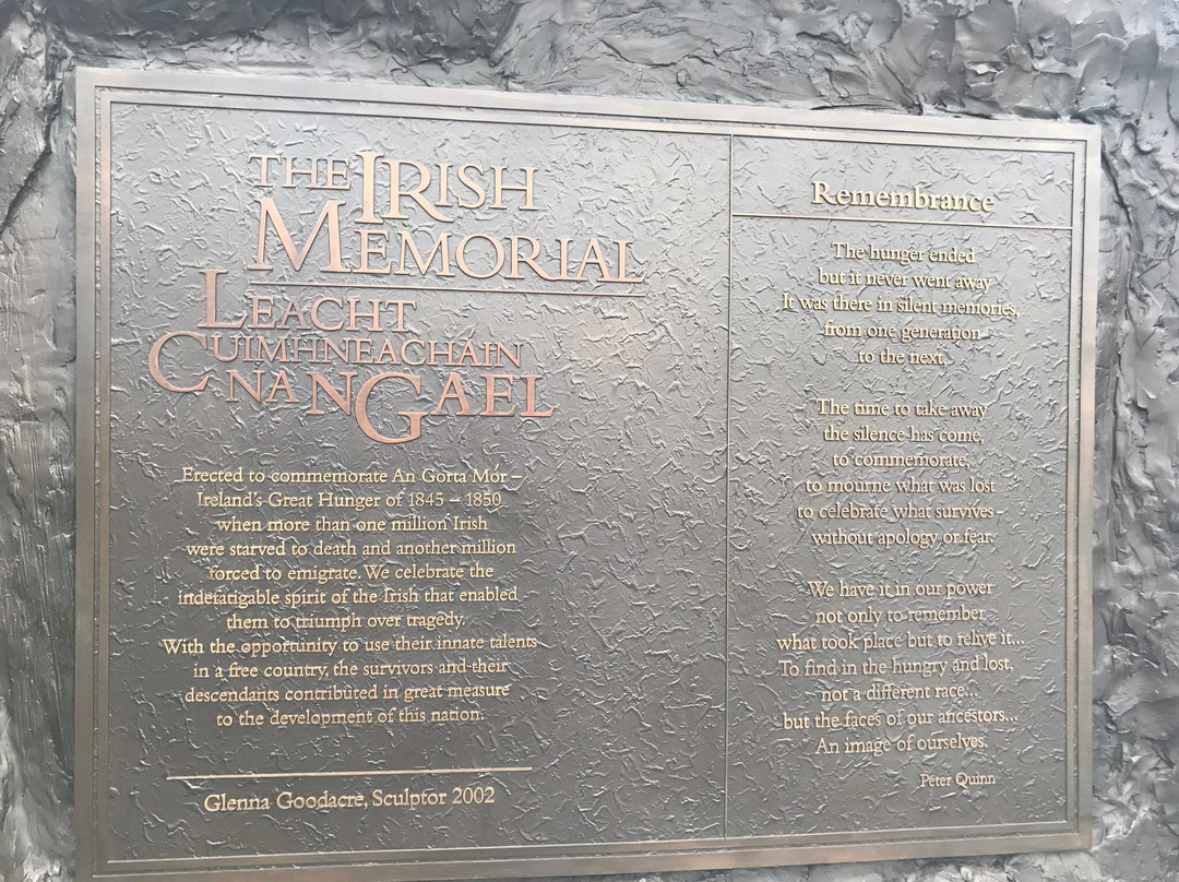 The Irish Memorial Monument-费城必去景点