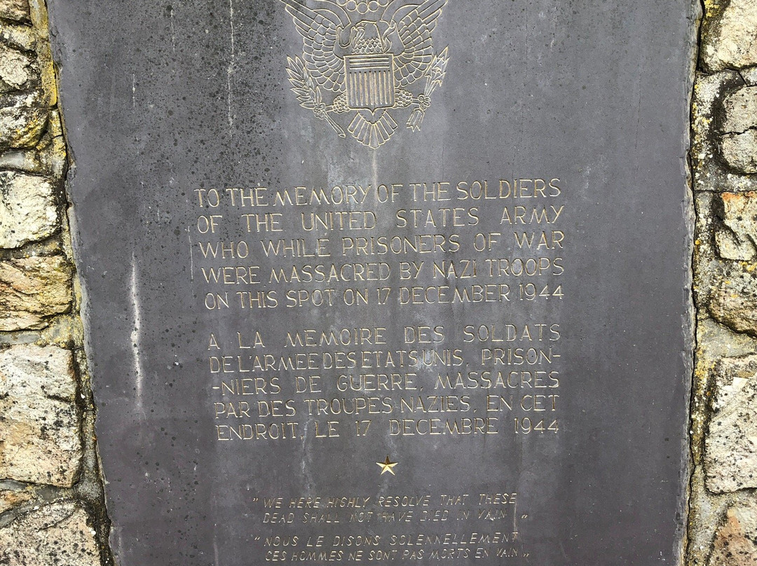 Malmedy Massacre Memorial景点图片