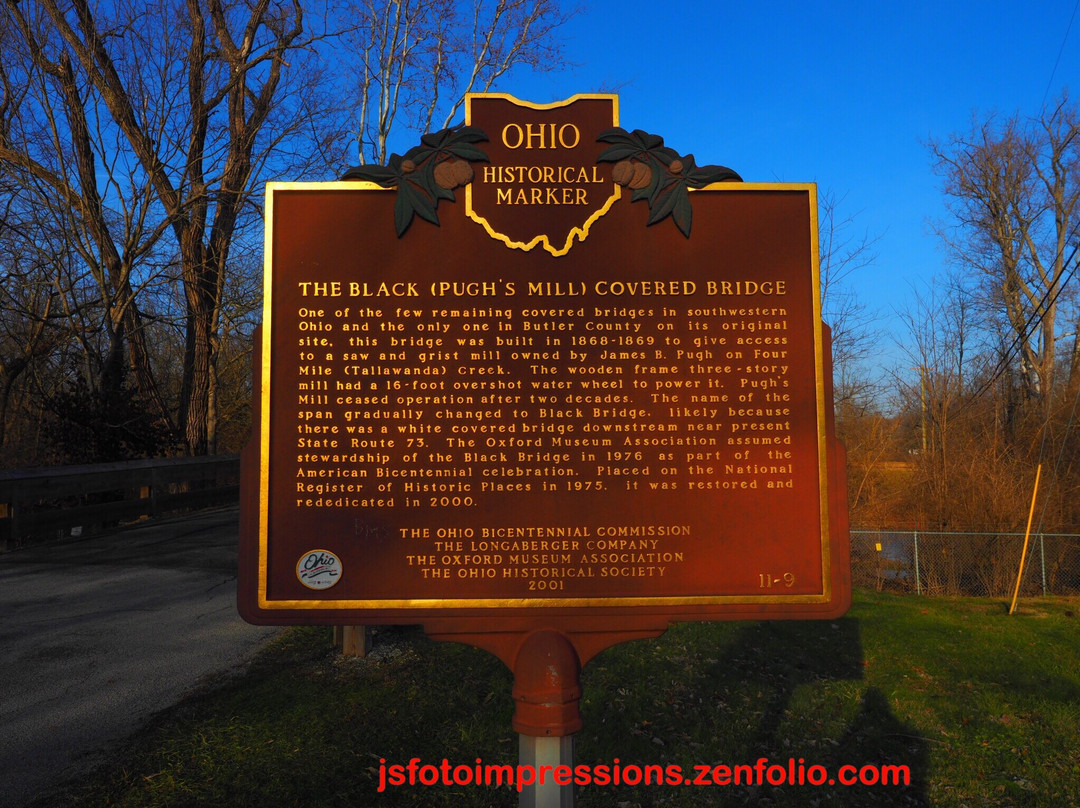 The Black Covered Bridge-Oxford必去景点