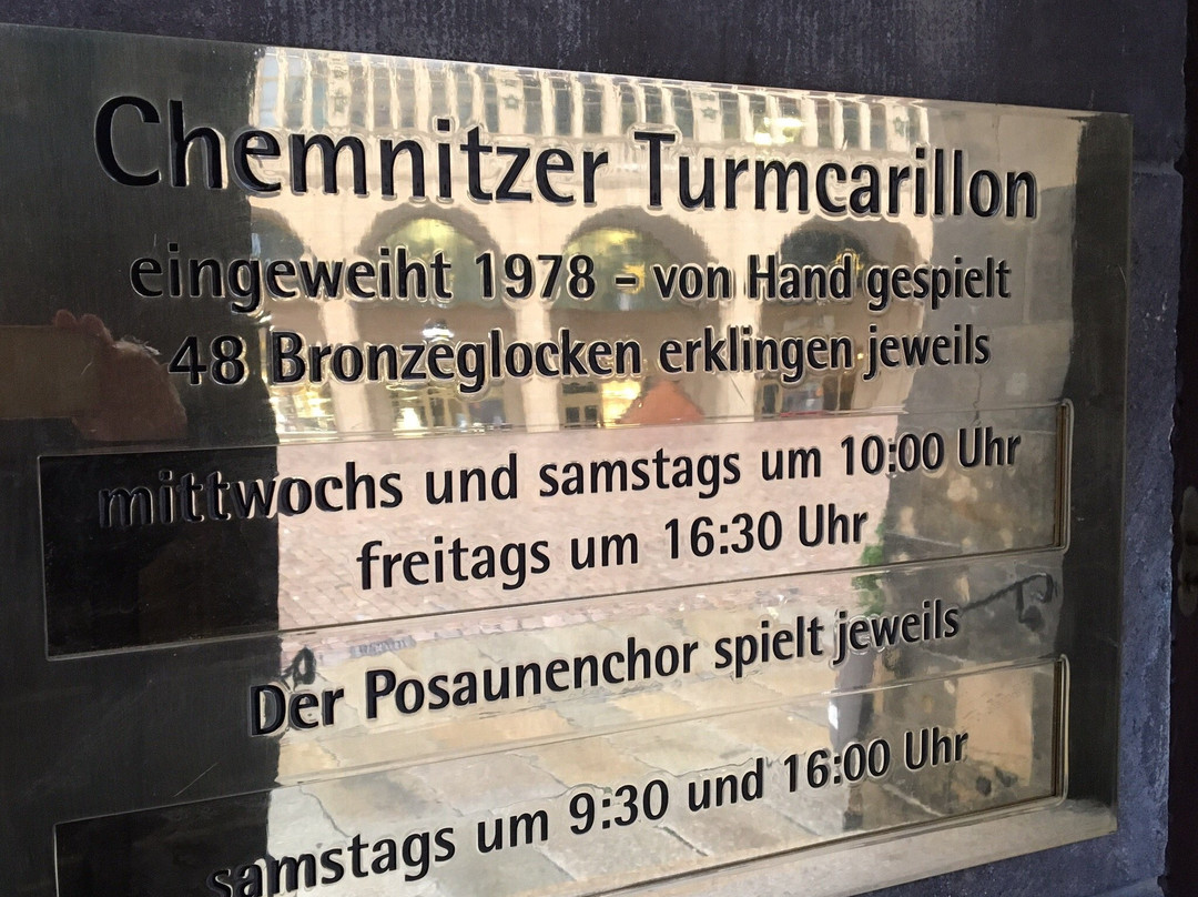 Chemnitzer Turmglockenspiel - Das Carillon景点图片