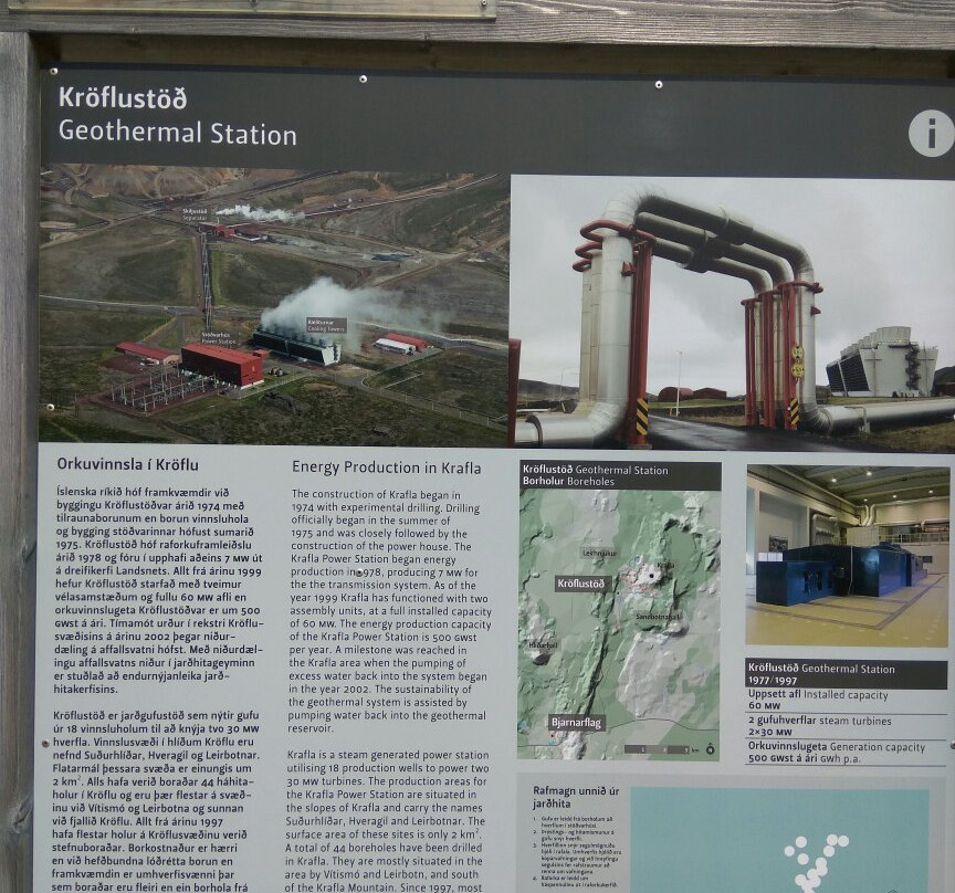 Krafla Visitor Center景点图片