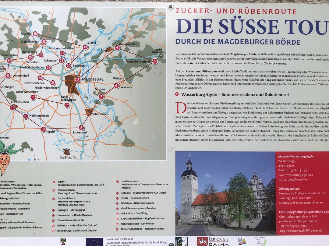 Wasserburg-Egeln必去景点