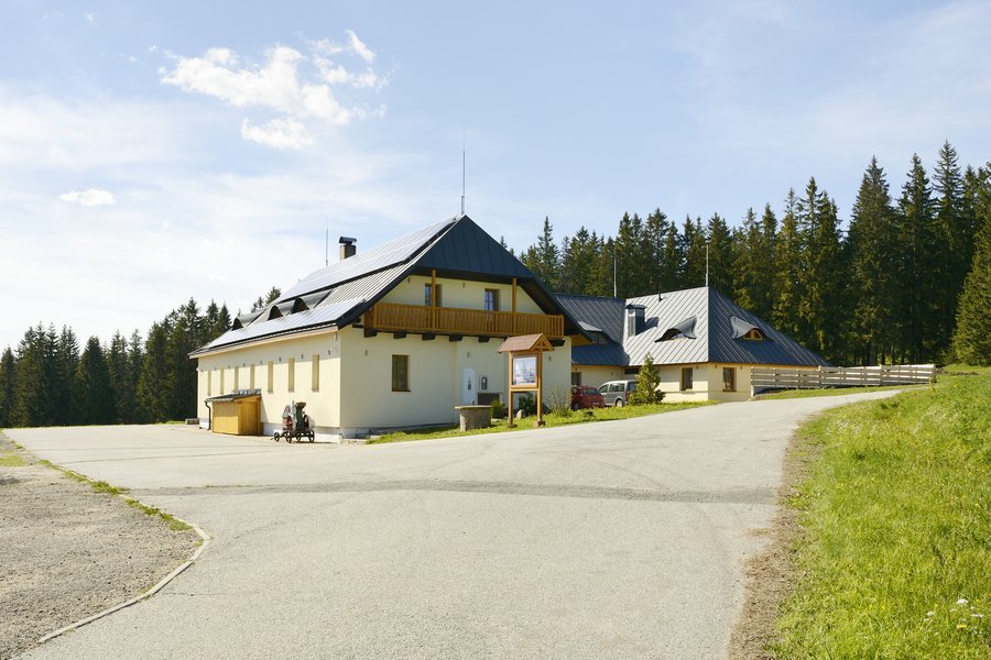 EA Horsky Hotel Hájenka-浴室