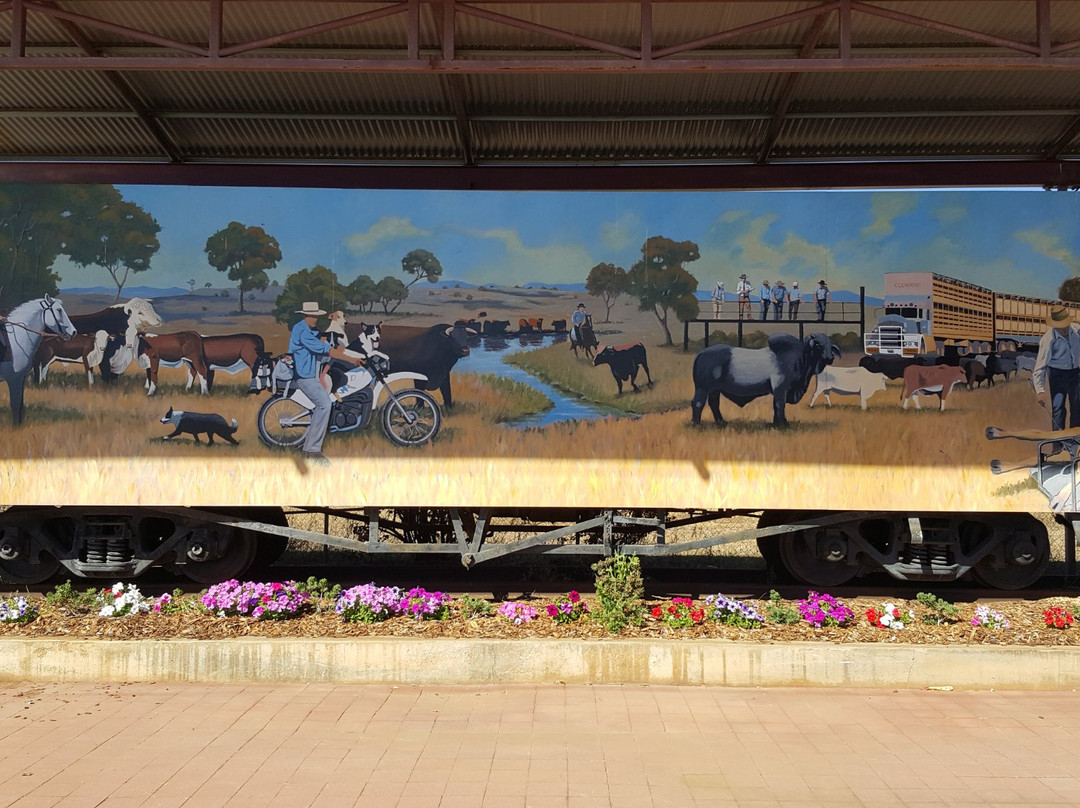 Railway Station and Murals