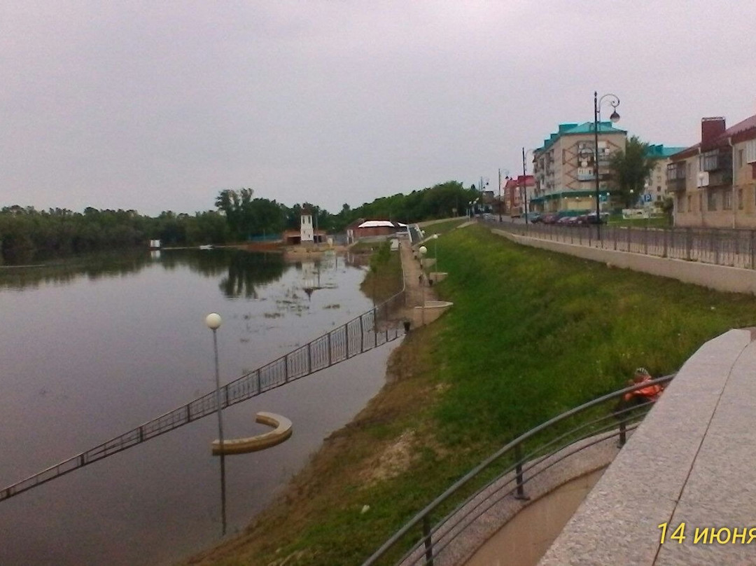 Embankment of Ishim City景点图片