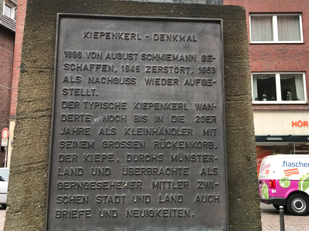 Kiepenkerl Denkmal-明斯特必去景点
