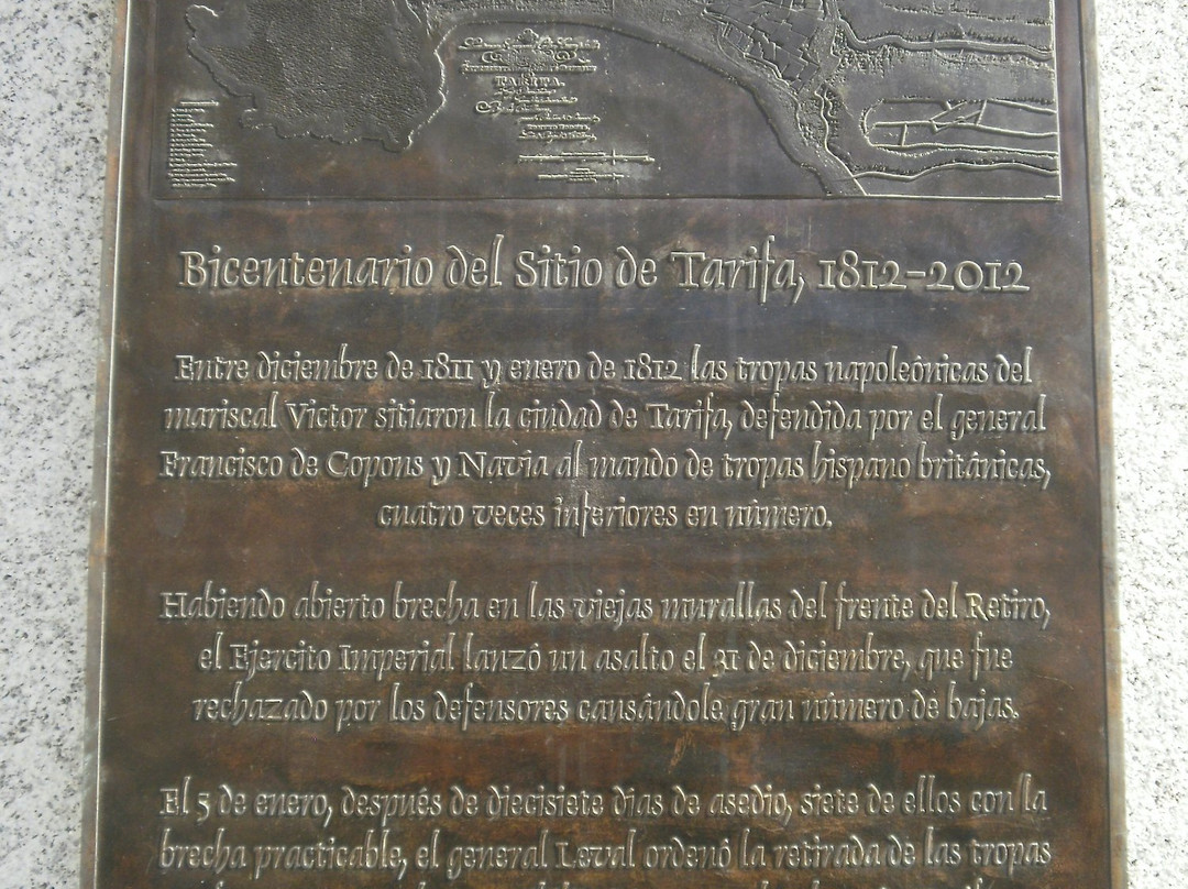 Monumento al General Copons-塔里法必去景点