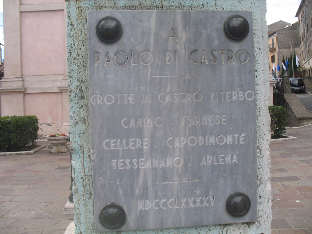 Monumento a Paolo di Castro景点图片