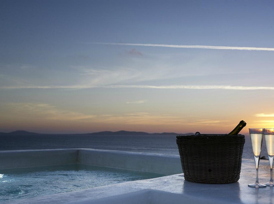 Agios Stefanos酒店住宿-罗卡拜勒米克诺斯艺术酒店及Spa