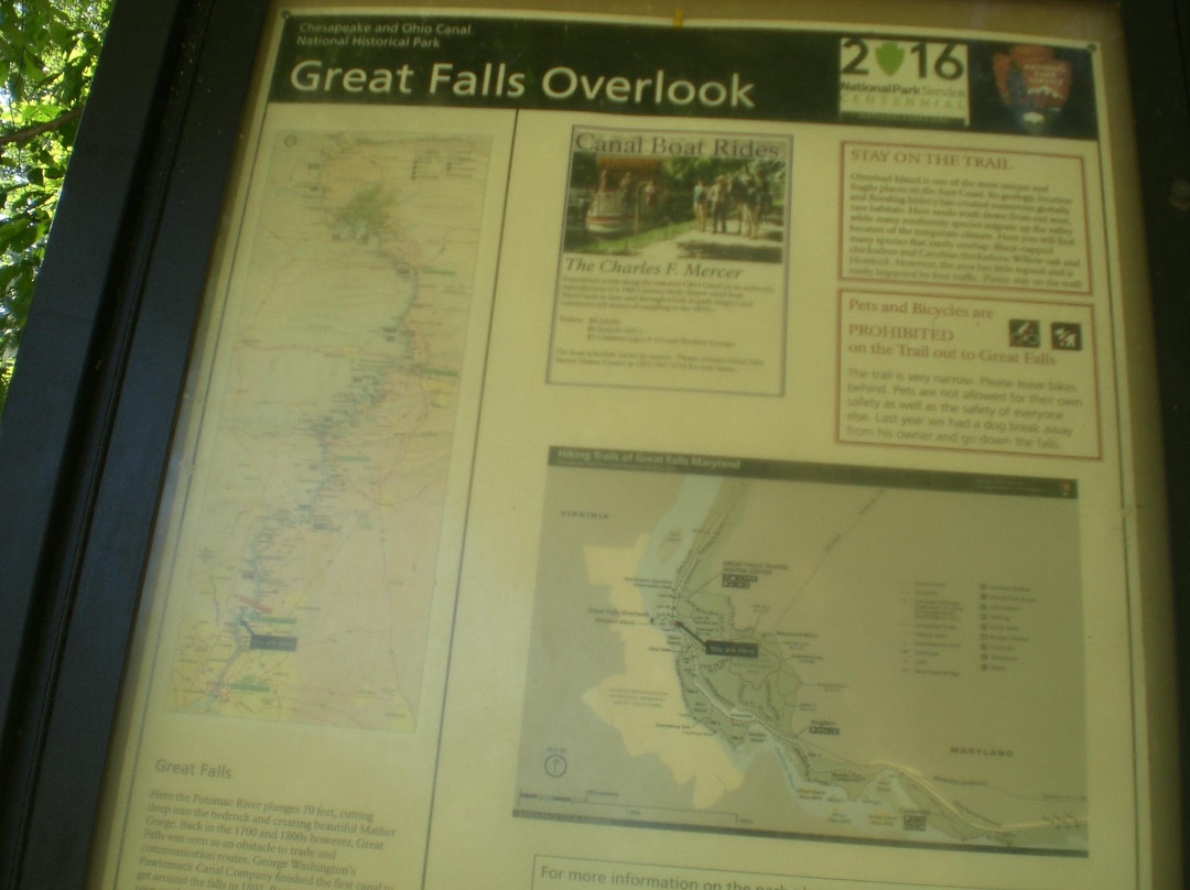 Great Falls Canal Boat Ride景点图片
