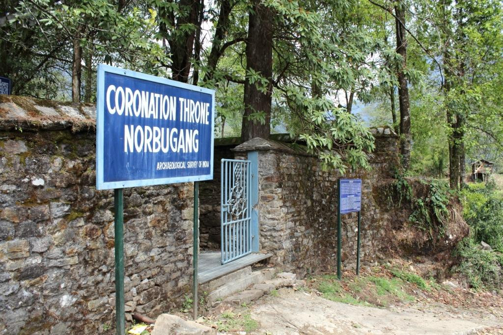 Coronation Throne Of Norbugang-Yuksom必去景点