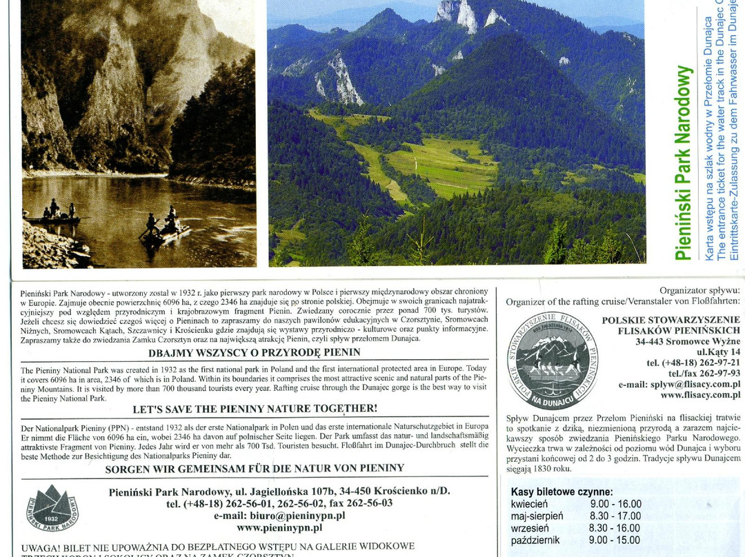 Dunajec Gorge-波兰南郡必去景点