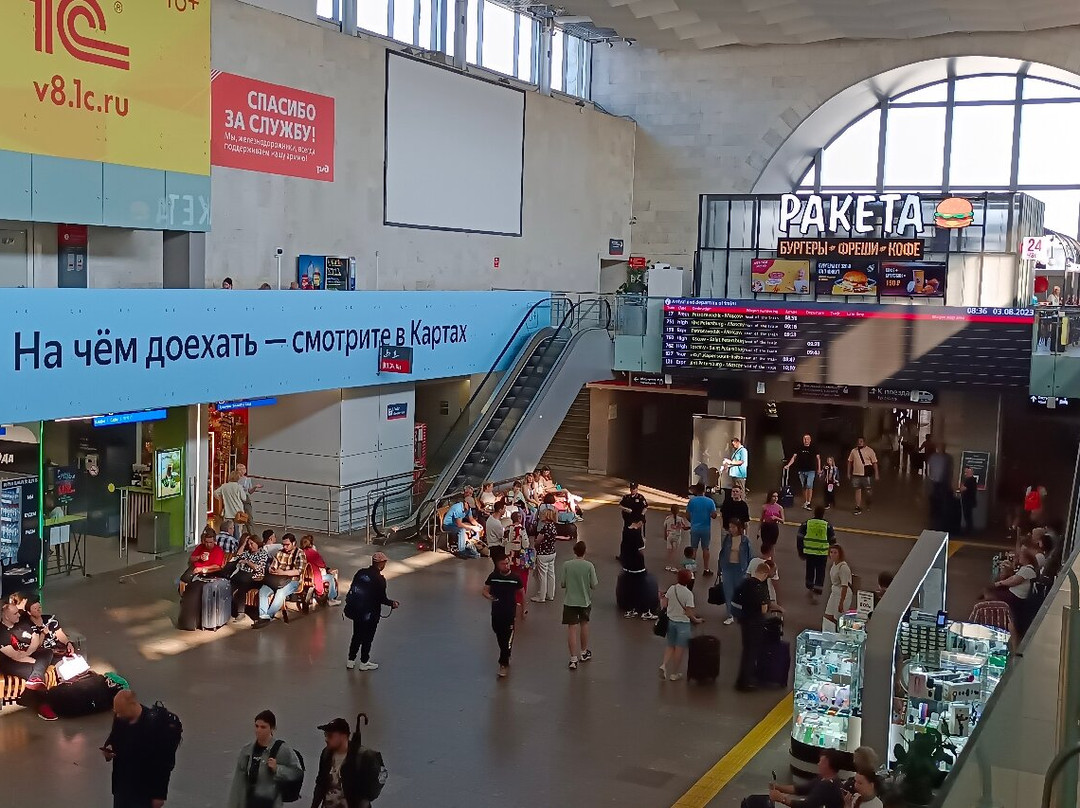 Leningradskiy Railway Station-莫斯科必去景点