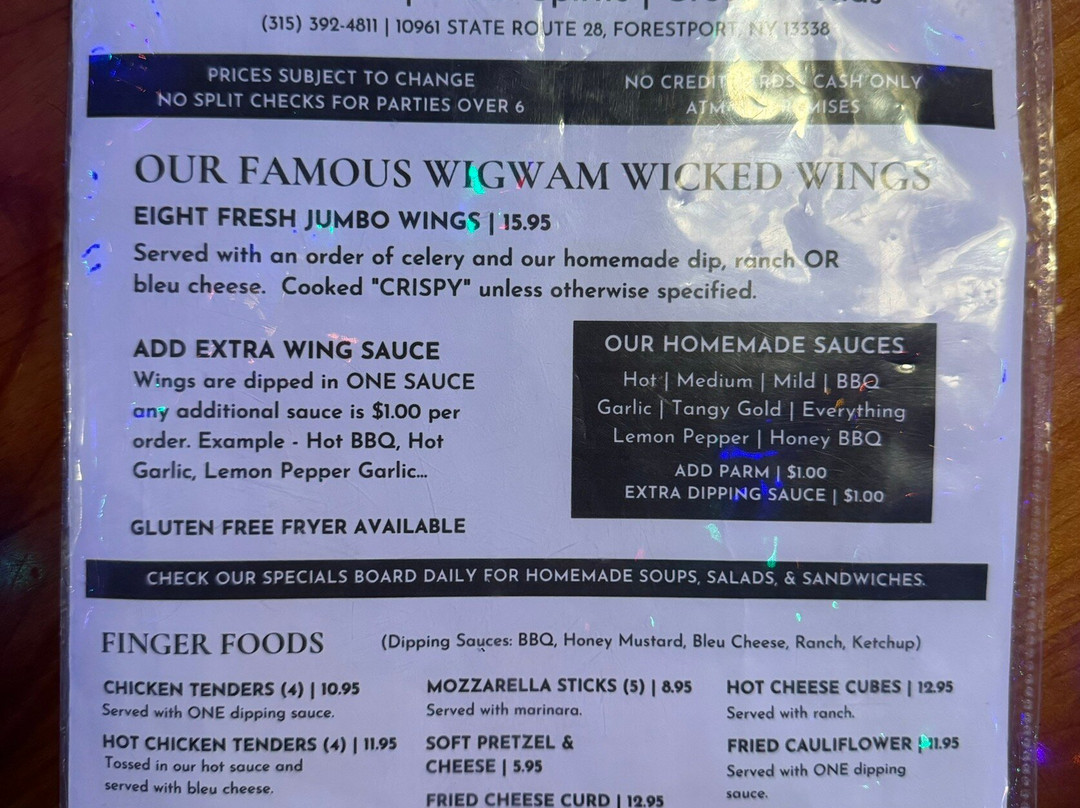 wigwam tavern-Forestport必去景点