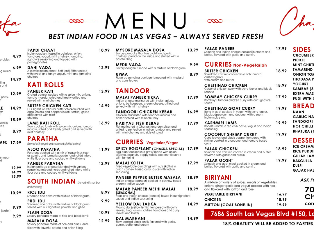 Chaska Indian Restaurant