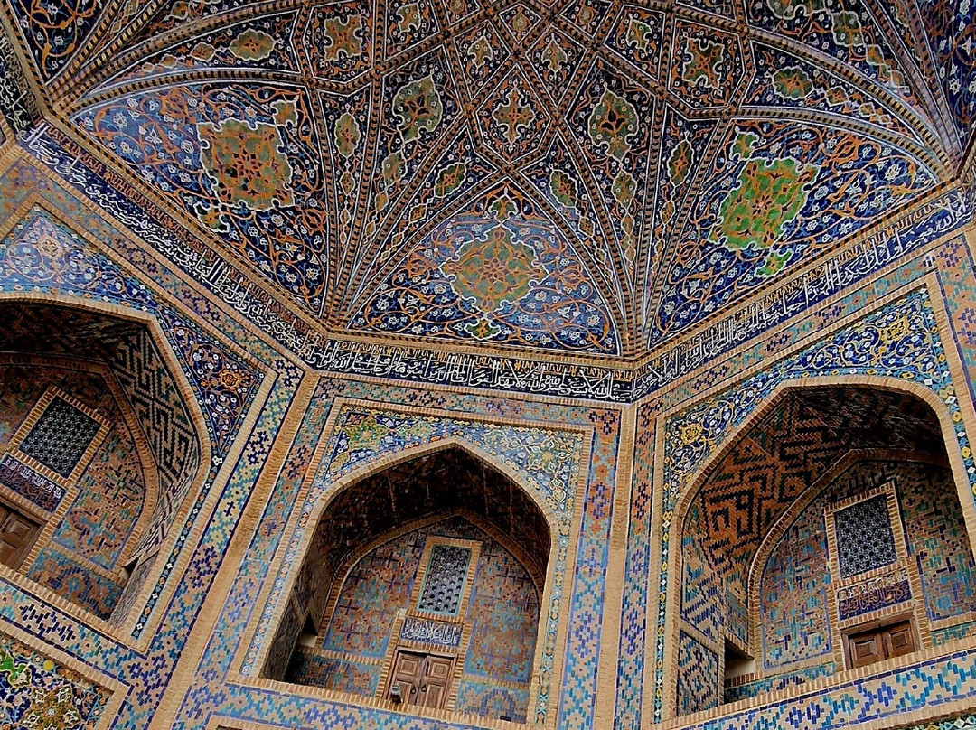 Tillya Kori Madrasah-撒马尔罕必去景点