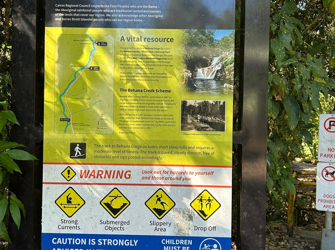 Behana Gorge Waterfall-凯恩斯必去景点