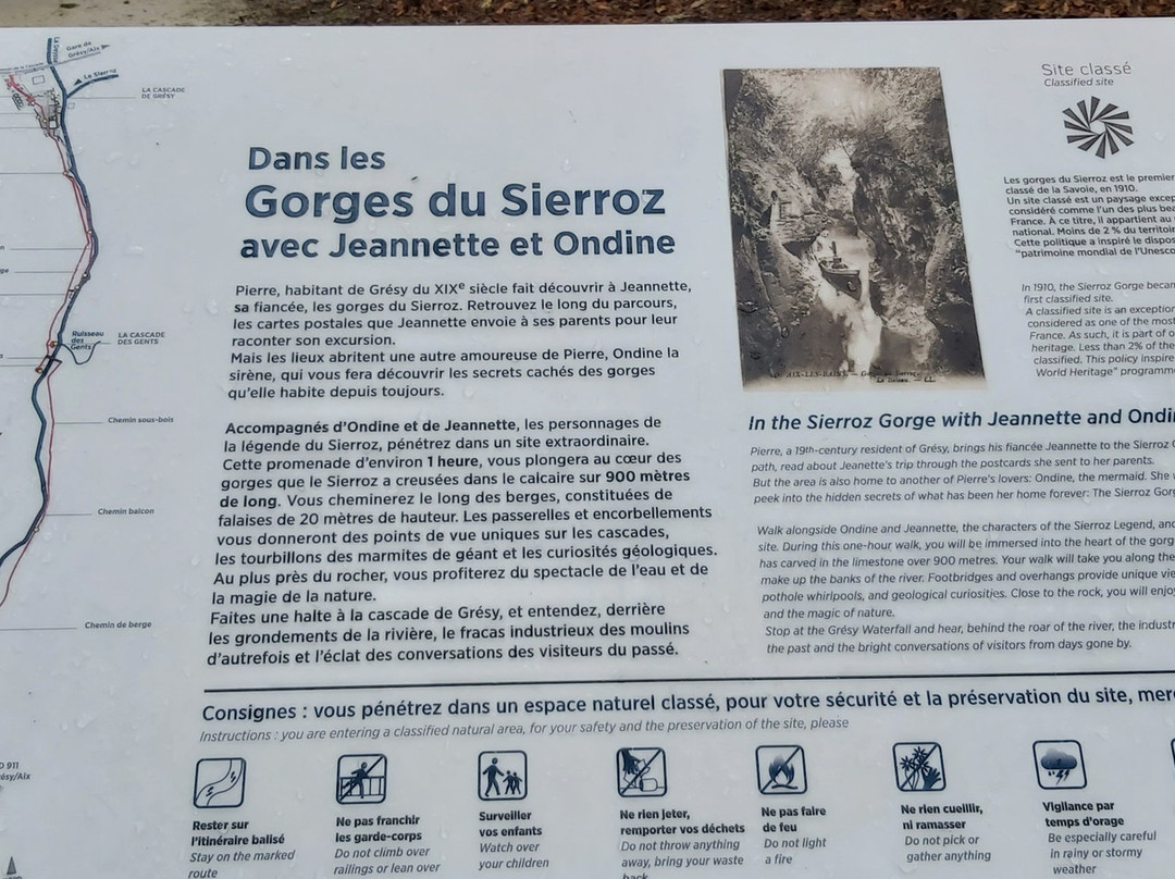 Gorges Du Sierroz-Gresy-sur-Aix必去景点