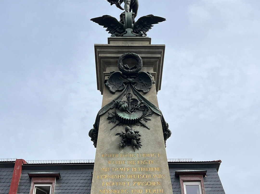 Ludwig-Eisenbahn-Denkmal-纽伦堡必去景点
