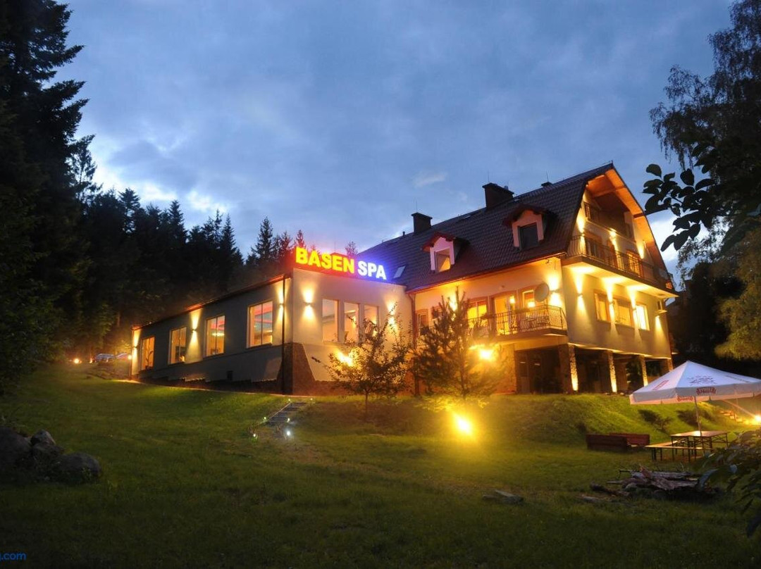 Rudawka Rymanowska酒店住宿-Pensjonat Szajna Spa