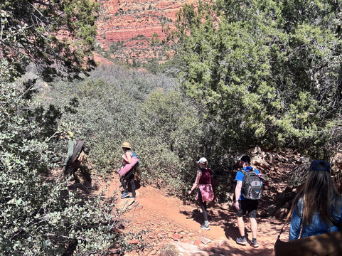 Vortex Yoga Hiking In Sedona-塞多纳必去景点