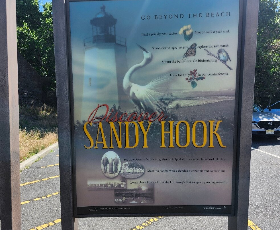 Sandy Hook Light House-Fort Hancock必去景点
