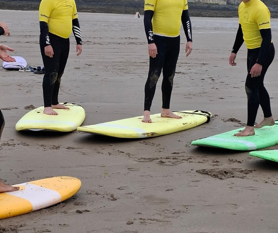 Surfing Croyde Bay-Croyde必去景点