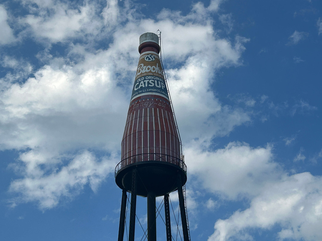 World's Largest Catsup Bottle-科林斯维尔必去景点