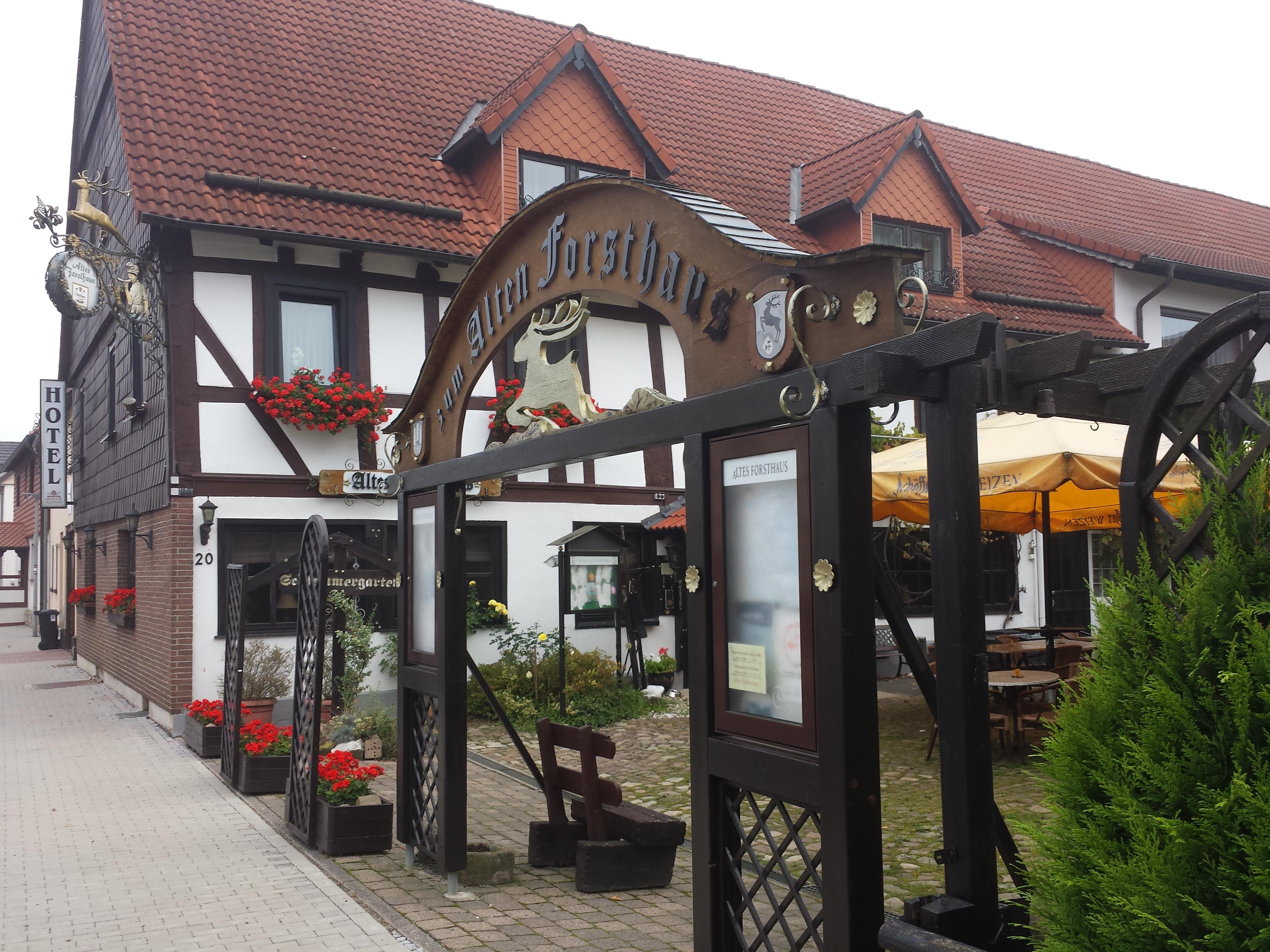 Hotel Zum Alten Forsthaus-浴室
