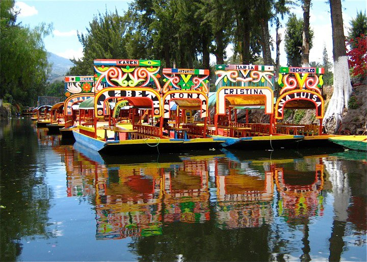 Floating Gardens of Xochimilco-墨西哥城必去景点