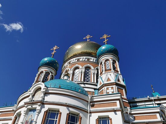 Cathedral of the Assumption of the Blessed Virgin Mary-鄂木斯克必去景点