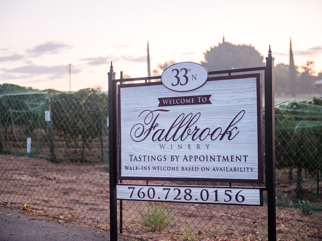Fallbrook Winery-Fallbrook必去景点