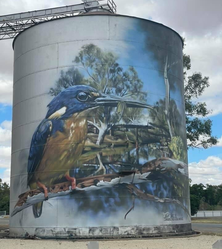 GrainCorp Silo Art-Rochester必去景点