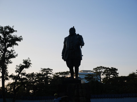 Ieyasu Tokugawa Statue-静冈市必去景点