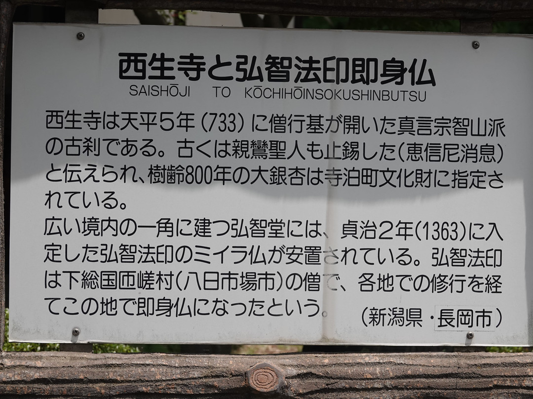 Saishoji Temple-长冈市必去景点