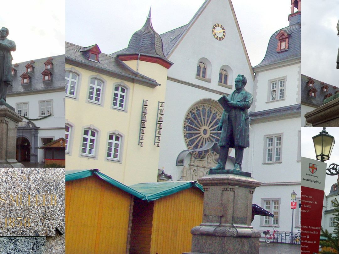 Johannes-Muller-Denkmal-科布伦茨必去景点
