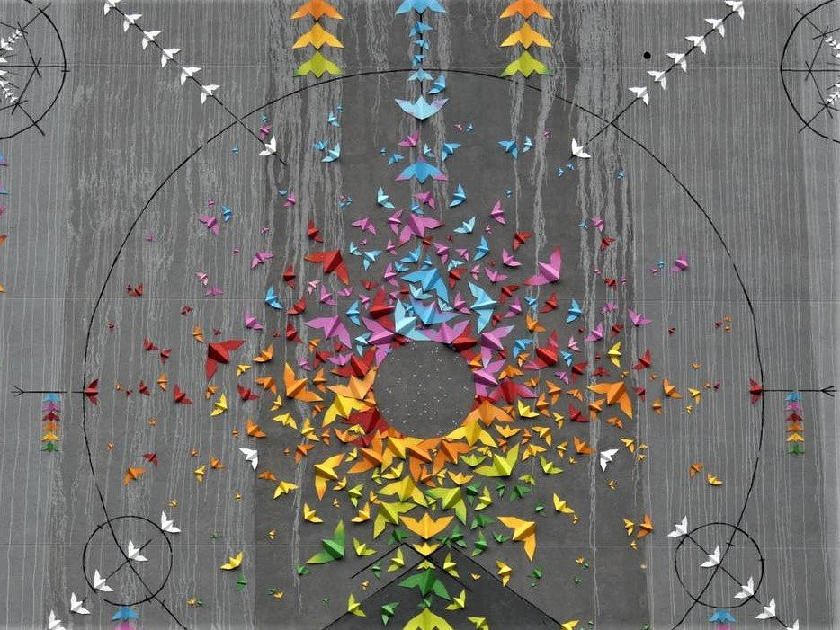 Fresque "Constellation"-Grigny必去景点