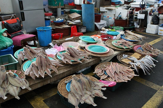 Yeosu Gyodong Market-丽水市必去景点