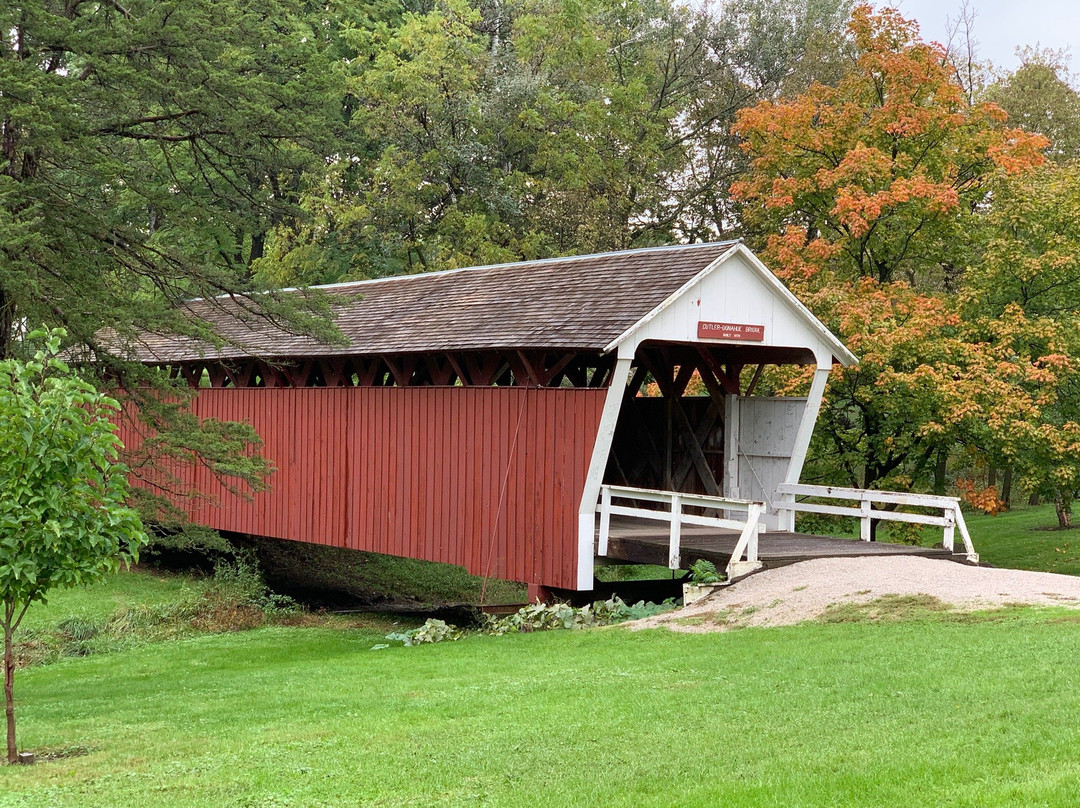 Cutler-Donahoe Bridge-Winterset必去景点