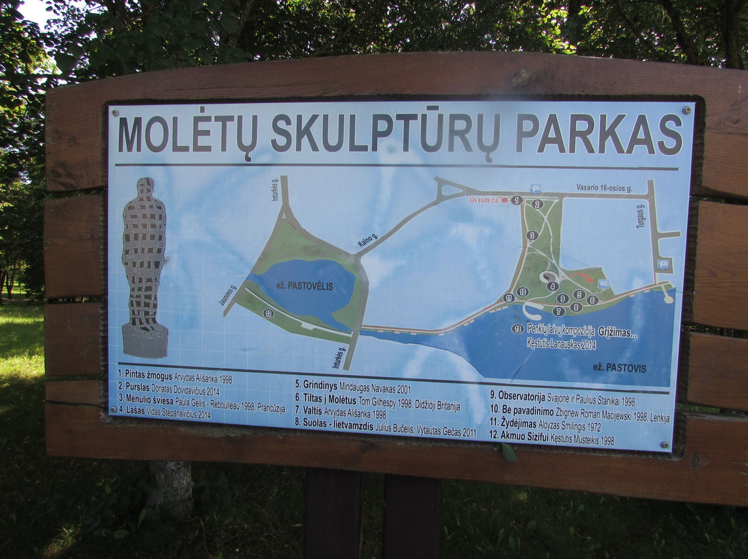 Moletai Sculpture Park-Moletai必去景点