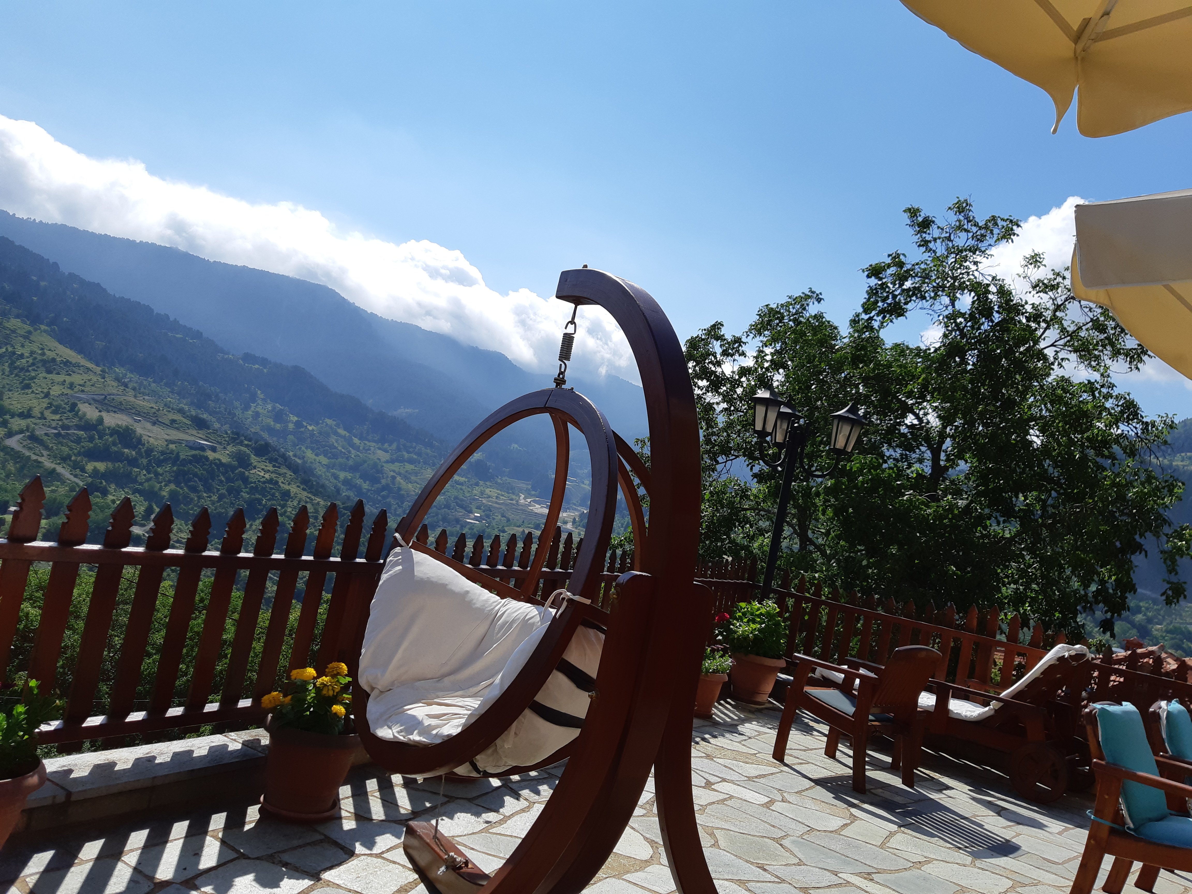 Archontiko Metsovou Boutique Hotel-浴室