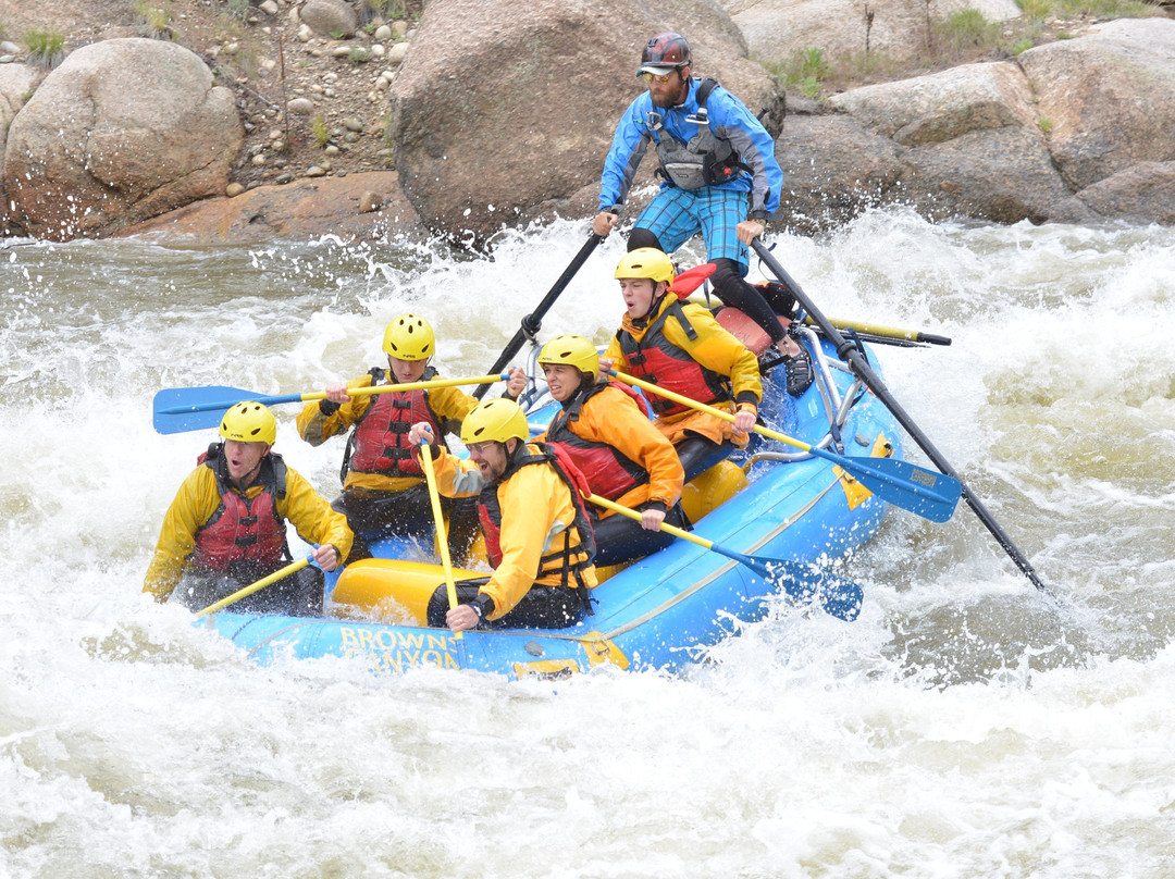 Browns Canyon Rafting景点图片