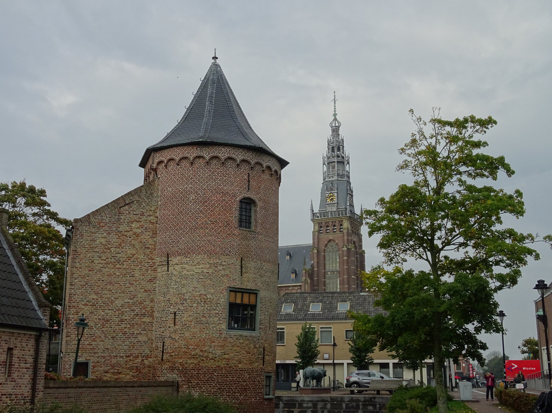 Rijksmonument Kasteeltorens Slot Schagen uit 1394景点图片
