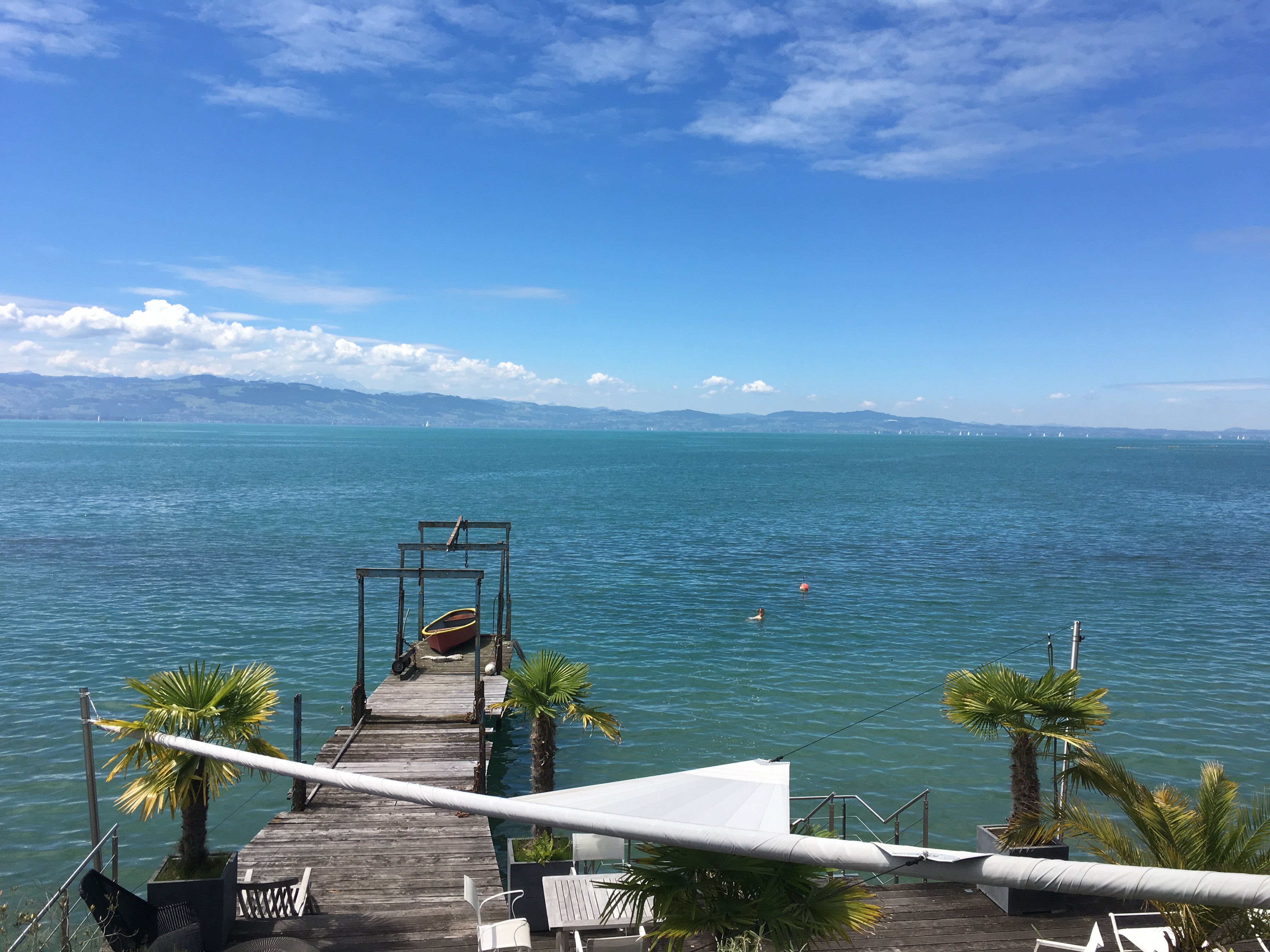 Pension am Bodensee-浴室