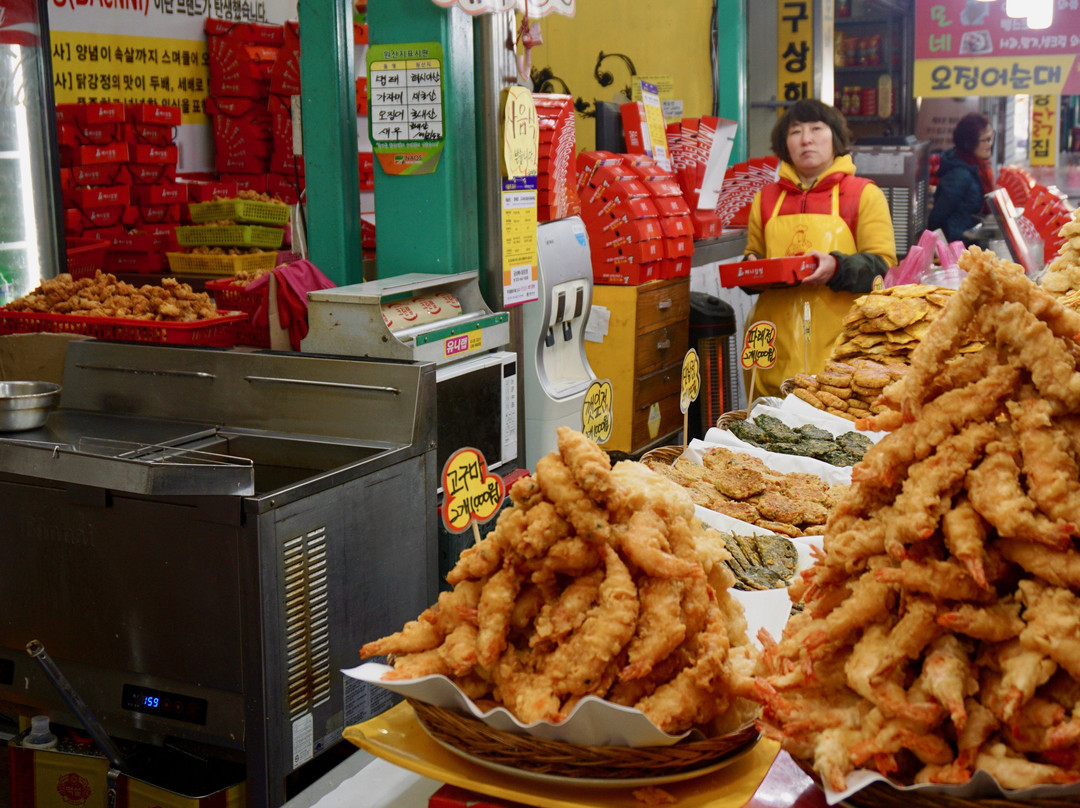江陵市旅游景点-Gangneung Jungang Market