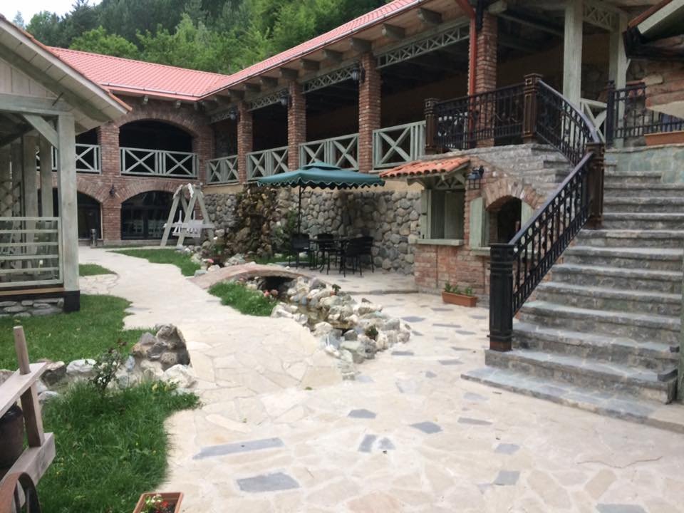 Hotel Restaurant Kakhaberi-浴室